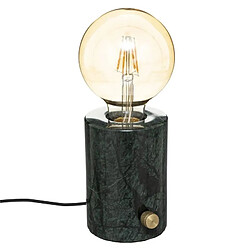 Atmosphera, Createur D'Interieur Lampe saba marbre Dimm H11,5 cm Noir - ATMOSPHERA