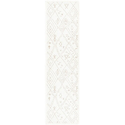 Hadorn Tapis 305x80 Blanc St. Gallen Folklore 