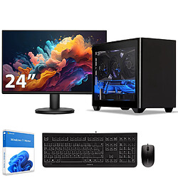 Sedatech Pack Mini-PC Pro • Intel i9-14900KF • RTX4060 • 32Go DDR5 • 2To SSD M.2 • Windows 11 • Moniteur 24"