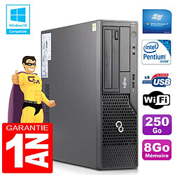 PC Fujitsu Esprimo E500 E85+ SFF Intel G640 RAM 8Go Disque 250 Go Wifi W7 · Occasion 