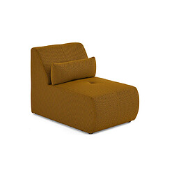 Lisa Design Onyx - fauteuil sans accoudoirs - en tissu mailles 3D Onyx - fauteuil sans accoudoirs - en tissu mailles 3D - Jaune