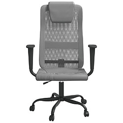 Avis Maison Chic Chaise Gaming | Chaise de bureau Ergonomique Fauteuil réglable en hauteur gris -GKD55813