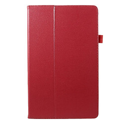 Etui en PU rouge pour votre Samsung Galaxy Tab A 10.5 