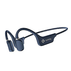 Universal Casque bluetooth sans fil casque à conduction osseuse stéréo bouchon d'oreille gratuit 