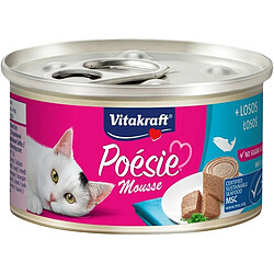 Aliments pour chat Vitakraft POESIE mousse salmon Poisson 85 g 