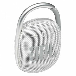 Haut-parleurs bluetooth portables JBL Clip 4 Blanc 5 W 