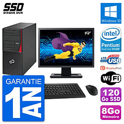 PC Tour Fujitsu P720 Ecran 19" Intel G3220 RAM 8Go SSD 120Go Windows 10 Wifi · Occasion 