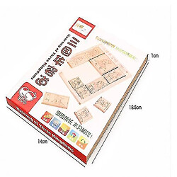 Acheter Universal Puzzle chinois Pizzle coulissant puzzle chinois coulissant puzzle Huarong Pat