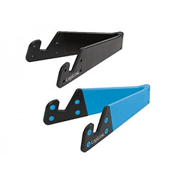 Alpexe Set de 2 supports pliables LogiLink pour Iphone+tablet Noir/Bleu (AA0039B) 