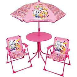 Fun House 713475 Salon de Jardin Pour Enfant Ronde Pliante Extérieur Rose 