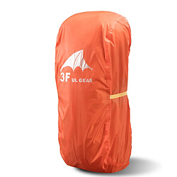 Universal 210 tonnes Sanfeng 15D sac à dos de plein air couvercle de pluie 50L-70L grand et moyen 35L-50L couvercle de sac à dos résistant à la corrosion et à l'usure(Orange)