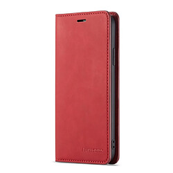 Etui en PU rouge pour Apple iPhone XS 5.8 inch