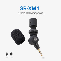 Acheter Universal SR XM1 Prise Lecture Mini TRS Microphone à condensateur pour appareil photo, caméra vidéo, mixeur audio, magnétophone pratique, microphone Osmo |