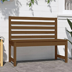 Avis Maison Chic Banc de jardin | Banquette de jardin | Chaise Relax marron miel 109 cm bois de pin massif -MN28759