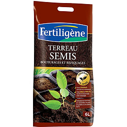 Terreau semis Fertiligène Sac de 6l