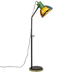 Avis vidaXL Lampadaire 25 W multicolore 30x30x100-150 cm E27