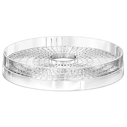 Déshydrateur d'aliments professionnel, 5 plateaux de fruits et légumes de 31 cm, 500, Blanc/Gris, MPM, MSG-11