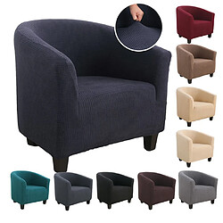 Avis Mode Fauteuil Housses Chaise Canapé Housse De Canapé Marron Foncé