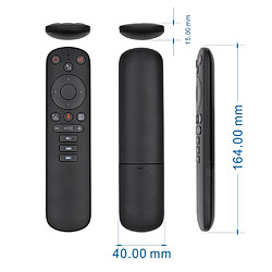 Acheter Universal G50S Flying Air Mouse Google Voice Infrarouge Apprentissage Microphone Gyroscope Télécommande 2.4G Sans fil G50 x96 Mini x96 Max avec G30S | Télécommande