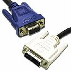 Cables To Go C2G 2m DVI-A Male to HD15 VGA Female Analogue Extension Cable VGA (D-Sub) Noir 