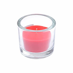 Paris Prix Bougie Verrine Parfumée ""Essentiel"" 9cm Fraise