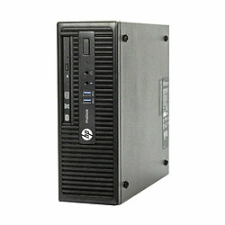 PC HP ProDesk 400 G3 SFF Intel G4400 RAM 32Go Disque 500Go Windows 10 Wifi - Occasion