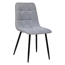 Atmosphera, Createur D'Interieur Chaise Sirac gris clair - ATMOSPHERA 