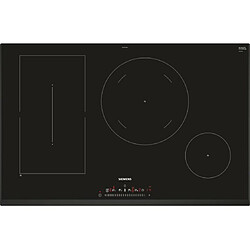 Table de cuisson à induction 80cm 4 foyers 7400w noir - ed851fsb5e - SIEMENS