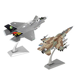 Modèle D'avion Moulé Sous Pression En Alliage 1:72 F-16I Soufa + F35B Joint Strike Fighter