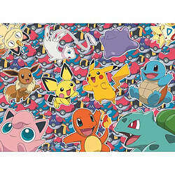 Ludendo Puzzle 100 pièces XXL Bataille Pokemon