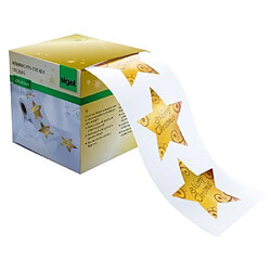 Sigel CS112 Rouleau de 200 Noël stickers Motif Christmas Stars 47 x 47 mm