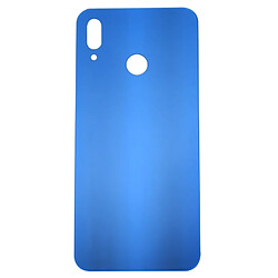 Wewoo Coque arrière bleu pour Huawei Nova 3e Couverture arrière d'origine