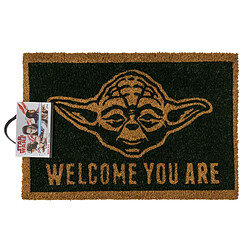 Ac-Deco Paillasson Star Wars Yoda - 40 x 60 cm - Welwome You Are