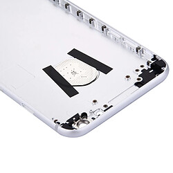 Wewoo Pour iPhone 6s Plus couverture argent arrière + porte-cartes + clé de contrôle du volume + bouton d'alimentation + touche de vibreur interrupteur muet couvercle du boîtier Assemblée complète pièce détachée 5 en 1 pas cher