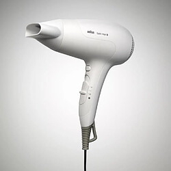 BRAUN HD385 SATIN HAIR Seche-cheveux ionique - Power Perfection - Blanc