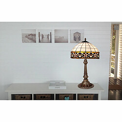 Lampe de bureau Viro Museum Blanc Zinc 60 W 40 x 60 x 40 cm