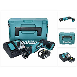 Makita DJR 185 RF1J Scie sabre recipro sans fil 18 V + 1x Batterie 3.0 Ah + Chargeur + Coffret Makpac