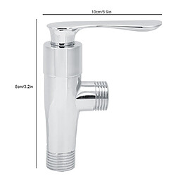 Avis ComfortXL Robinet de contrôle d'eau en alliage de zinc g1/2 pouce, accessoires domestiques de qualité