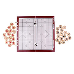 échecs chinois portable pliant échiquier échecs jeu d'échecs diamètre 3,5 cm jeu de famille