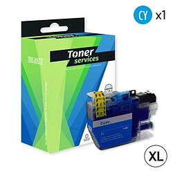 Compatible Brother LC3213C Cartouche d'encre cyan marque Toner Services 