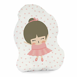 Happy Friday Coussin HappyFriday Happynois Multicouleur Ballerine 40 x 30 cm 