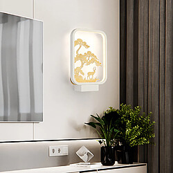 Acheter Universal Applique LED à motif carré, applique 220V n ° 17, lampe d'allée pour le salon, lampe de chevet pour la chambre, lumière neutre(blanche)