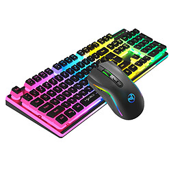 Ensemble clavier et souris HXSJ L96 RGB