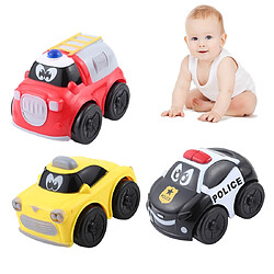 Wewoo Voiture d'inertie de jouet d'enfants de 3 mini-PCSlivraison aléatoire de couleur 