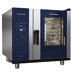 VIRTUS GROUP Four à Convection à Gaz avec Vapeur Directe 6 x GN 1/1 - Virtus