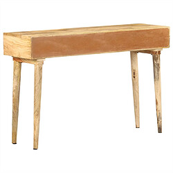 Acheter vidaXL Table console 115x35x76 cm Bois de manguier massif