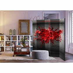 Paris Prix Paravent 5 Volets Red Ink Blot 172x225cm