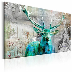 Paris Prix Tableau Imprimé Green Deer 80 x 120 cm 