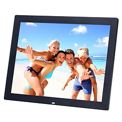 Wewoo Cadre photo numérique noir 14 pouces HD LED avec support et télécommande, allwinner, réveil / lecteur MP3 / MP4 / Movie