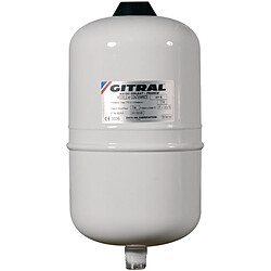 vase d'expansion sanitaire - hydrochaud - 8 litres - gitral hy8